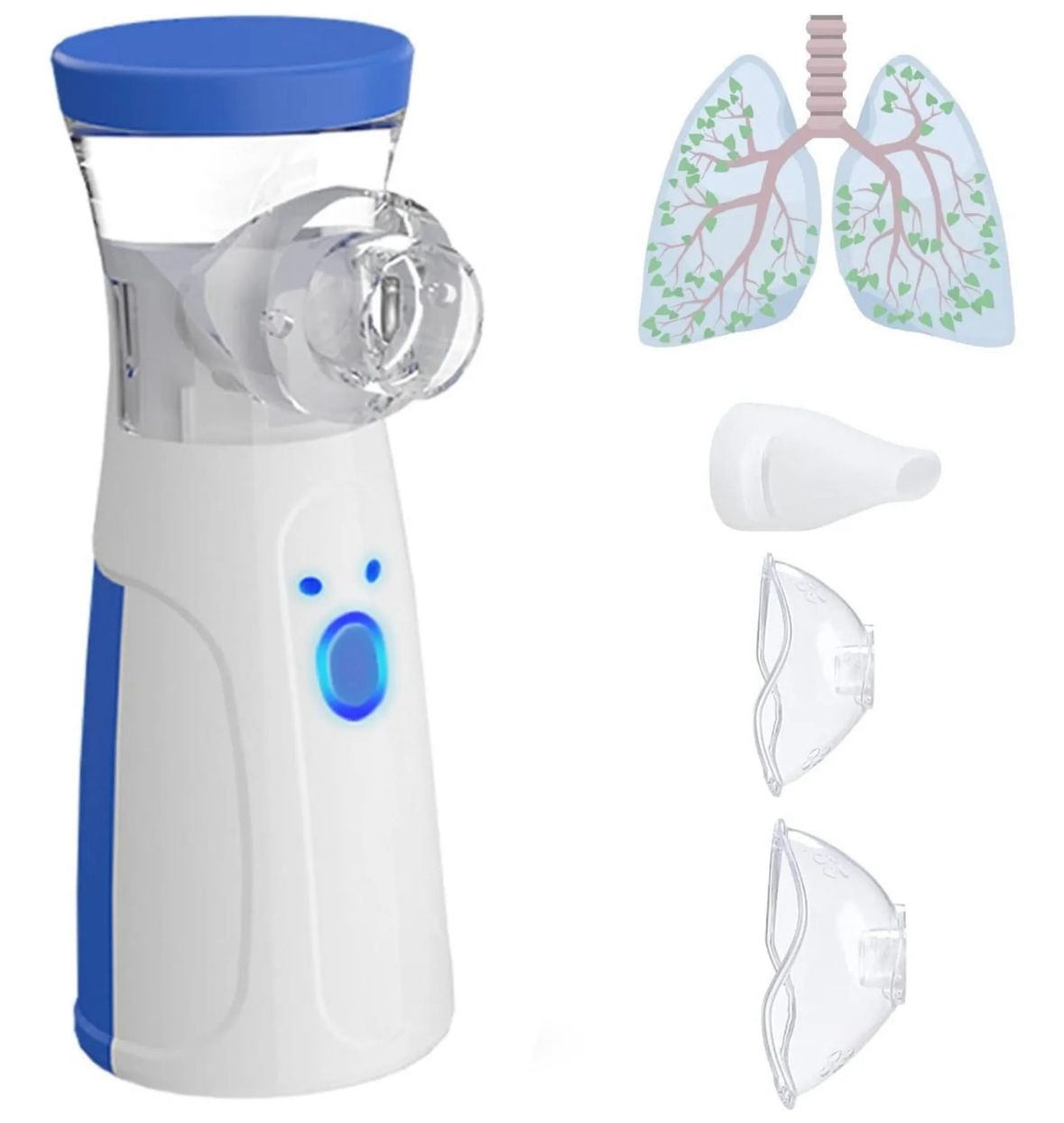 Nebulizador portátil inhalador