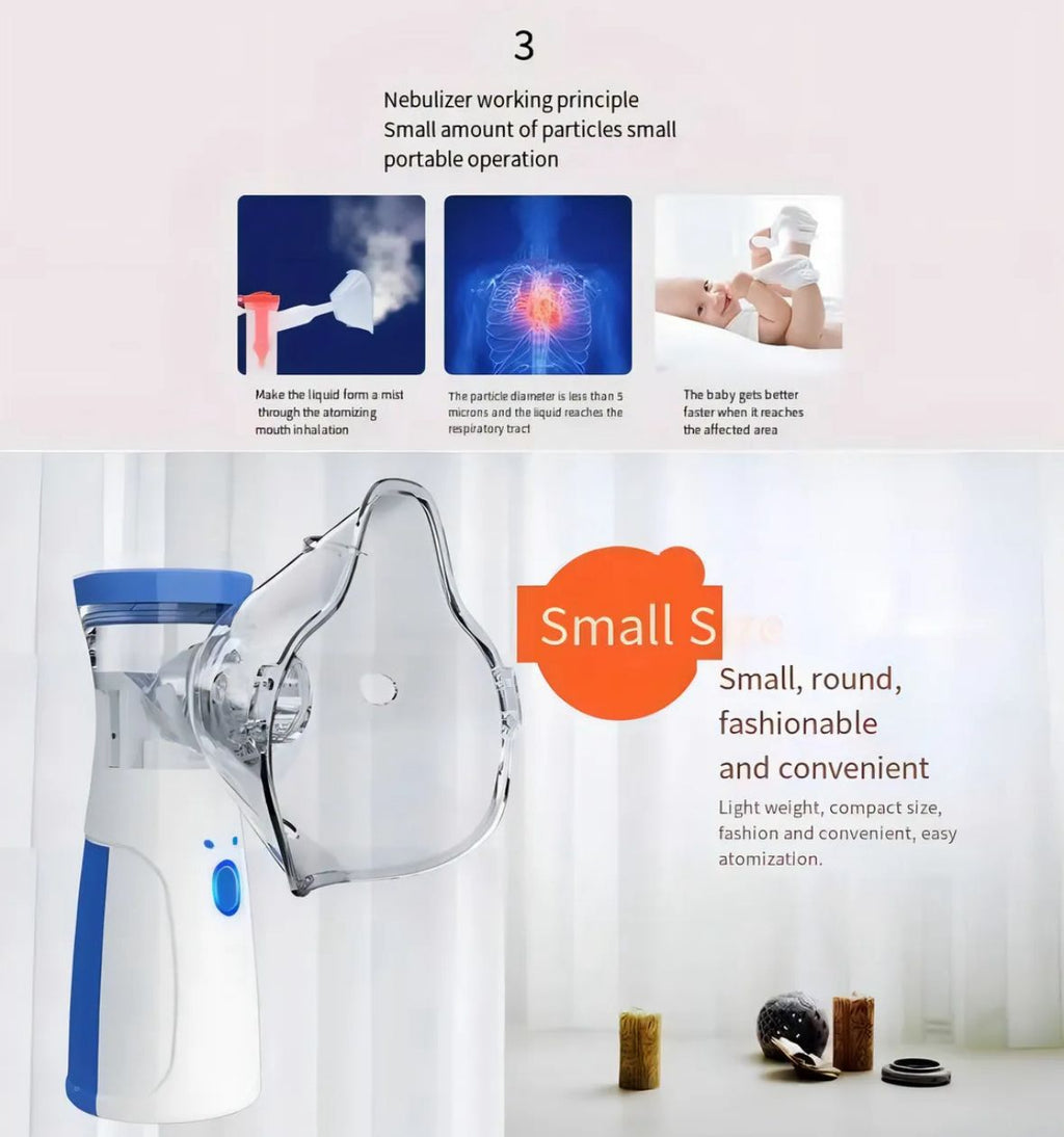 Nebulizador portátil inhalador